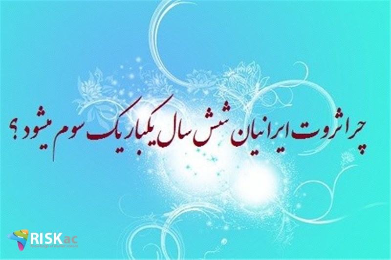 چرا ثروت ایرانیان شش سال یکبار یک سوم میشود ؟