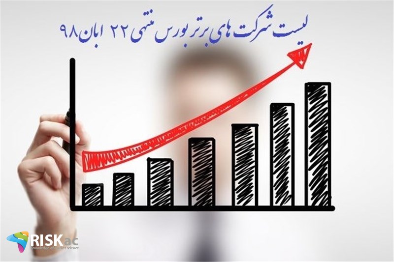 لیست شرکت های برتر بورس منتهی 22 ابان98