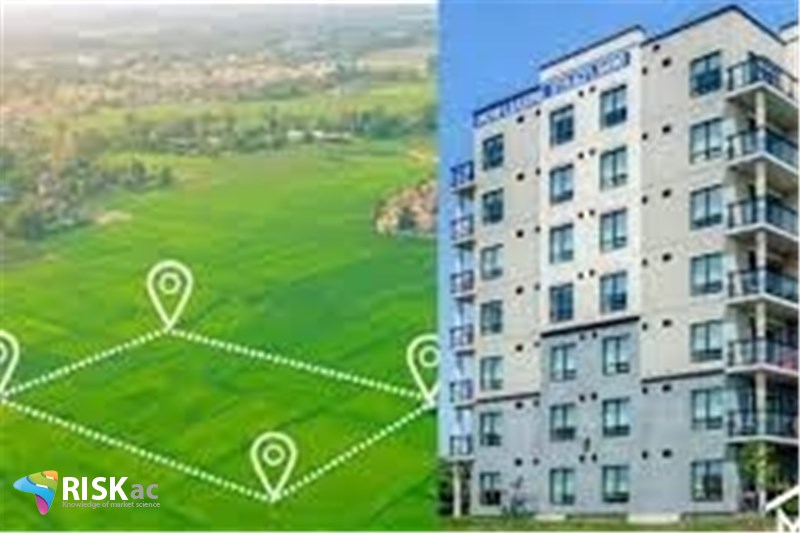 میانگیت قیمت زمین و آپارتمان در کشور تقریبا یکسان است
