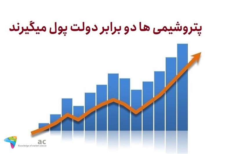 پتروشیمی ها دو برابر دولت پول میگیرند