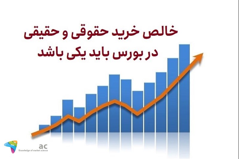 خالص خرید حقوقی و حقیقی در بورس باید یکی باشد