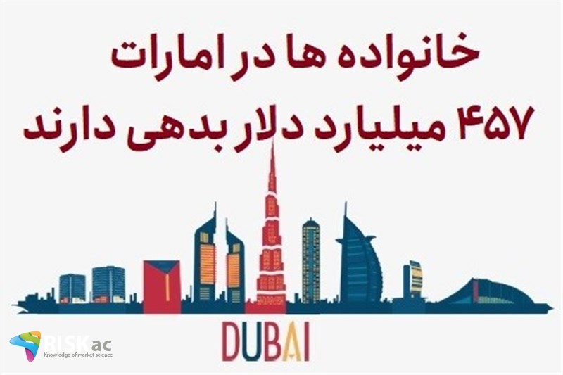 خانواده ها در امارات 457 میلیارد دلار بدهی دارند