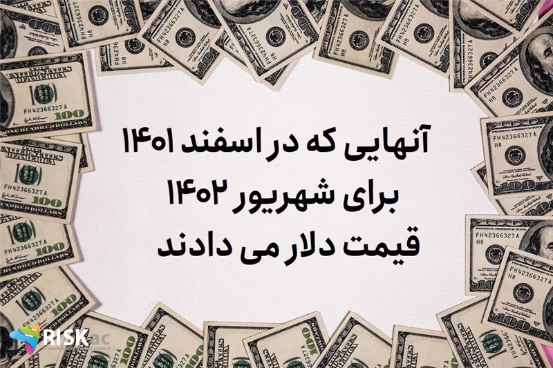 آنهایی که در اسفند 1401 برای شهریور 1402 قیمت دلار می دادند