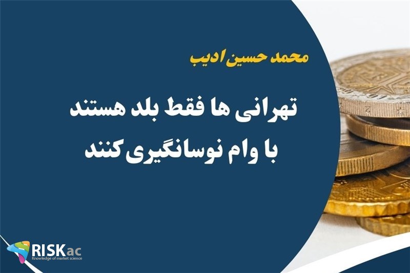 تهرانی ها فقط بلد هستند با وام نوسانگیری کنند