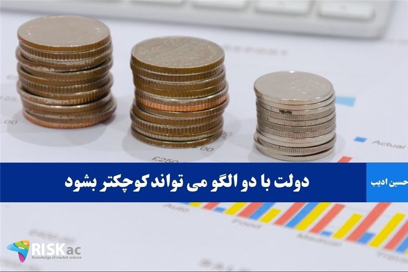 دولت با دو الگو می تواند کوچکتر بشود