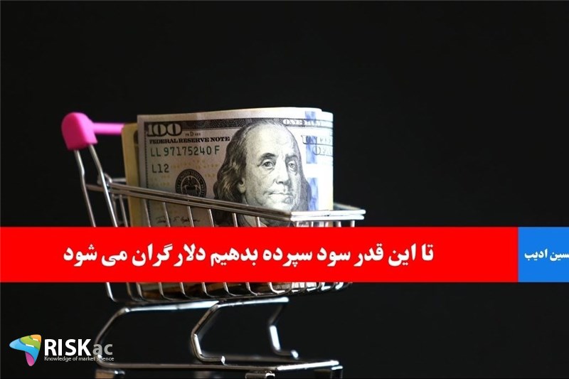 تا این قدر سود سپرده بدهیم دلار گران می شود