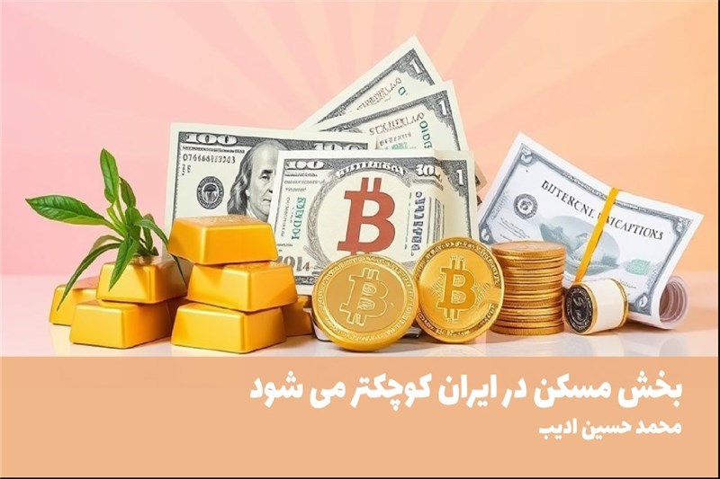 بخش مسکن در ایران کوچکتر می شود