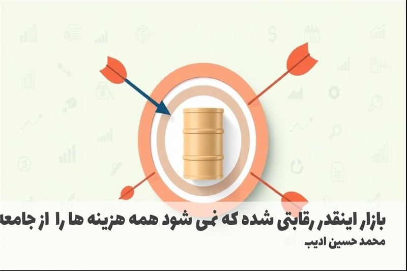 بازار اینقدر رقابتی شده که نمی شود همه هزینه ها را  از جامعه گرفت