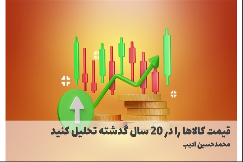 قیمت کالاها را در 20 سال گدشته تحلیل کنید