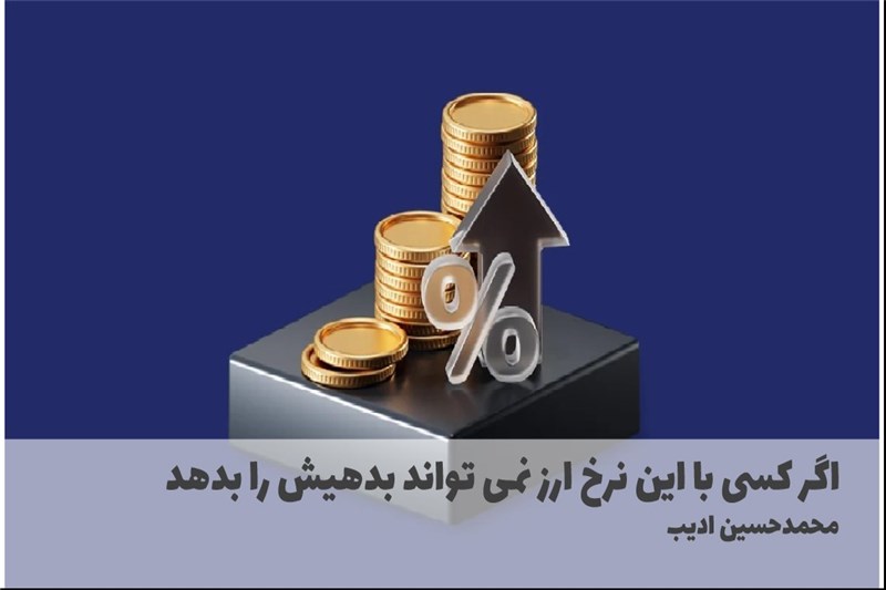 اگر کسی با این نرخ ارز نمی تواند بدهیش را بدهد