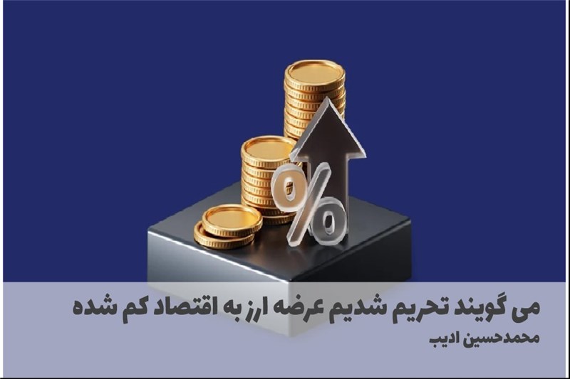 می گویند تحریم شدیم عرضه ارز به اقتصاد کم شده