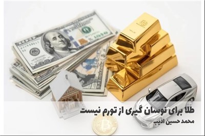 طلا برای نوسان گیری از تورم نیست
