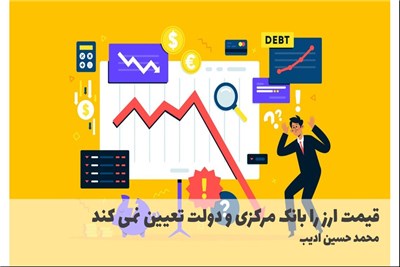 قیمت ارز را بانک مرکزی و دولت تعیین نمی کند