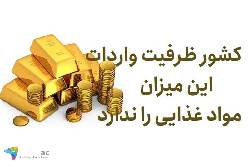 کشور ظرفیت واردات این میزان مواد غذایی را ندارد