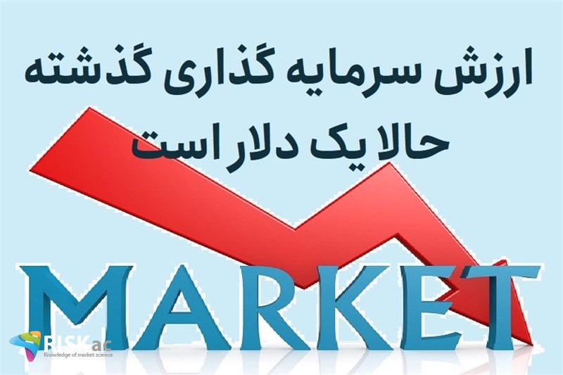 ارزش سرمایه گذاری گذشته حالا یک دلار است