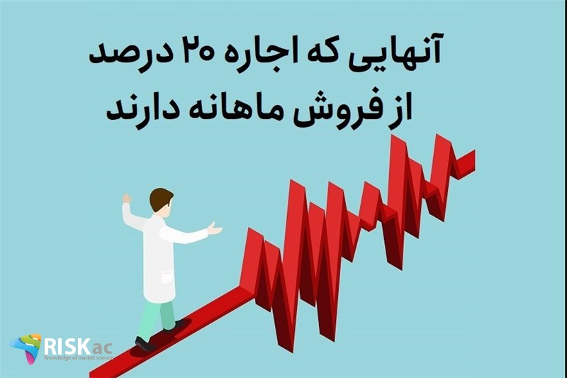 آنهایی که اجاره 20 درصد از فروش ماهانه دارند