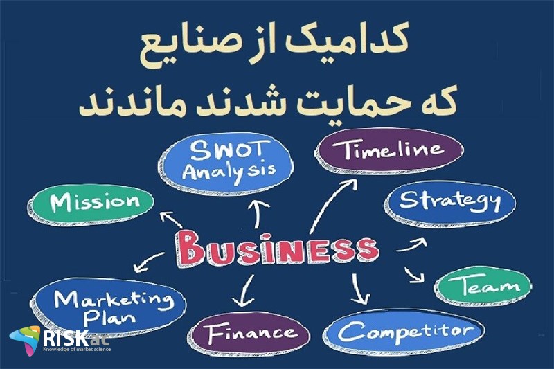 کدامیک از صنایع که حمایت شدند ماندند