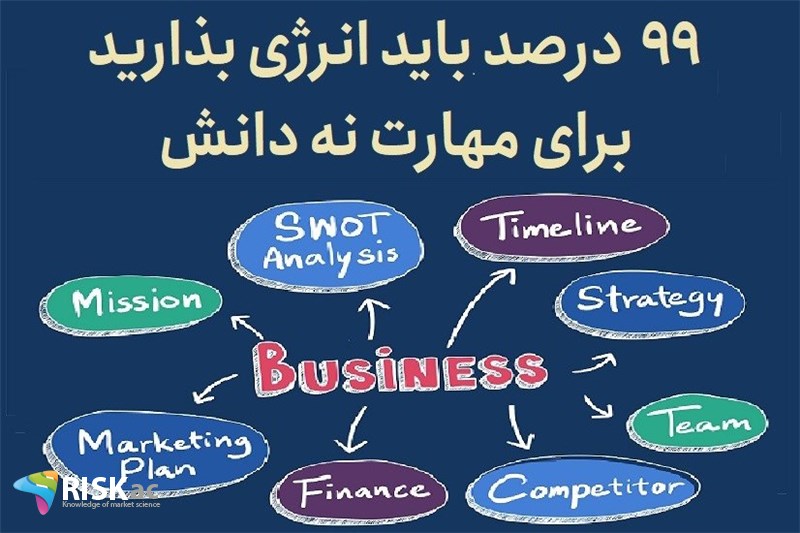 99 درصد باید انرژِی بذارید برای مهارت نه دانش