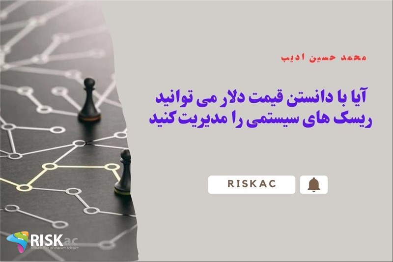 آیا با دانستن قیمت دلار می توانید ریسک های سیستمی را مدیریت کنید