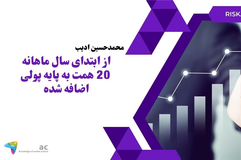 از ابتدای سال ماهانه 20 همت به پایه پولی اضافه شده