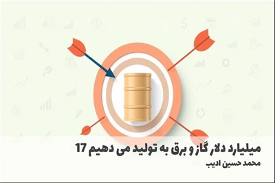 17 میلیارد دلار گاز و برق به تولید می دهیم