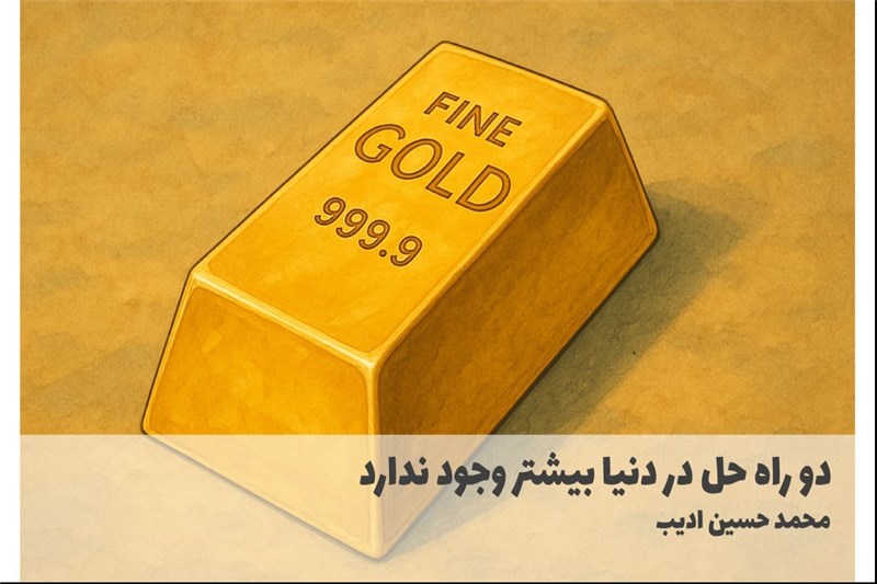 دو راه حل در دنیا بیشتر وجود ندارد